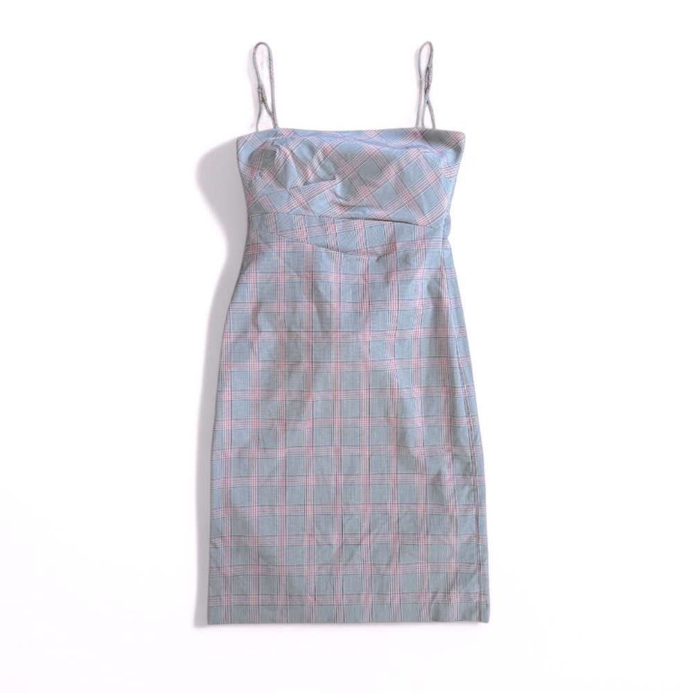 BCBGMaxazria Plaid Dress
